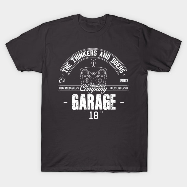 Advertising Garage_01 T-Shirt by hannan_ishak